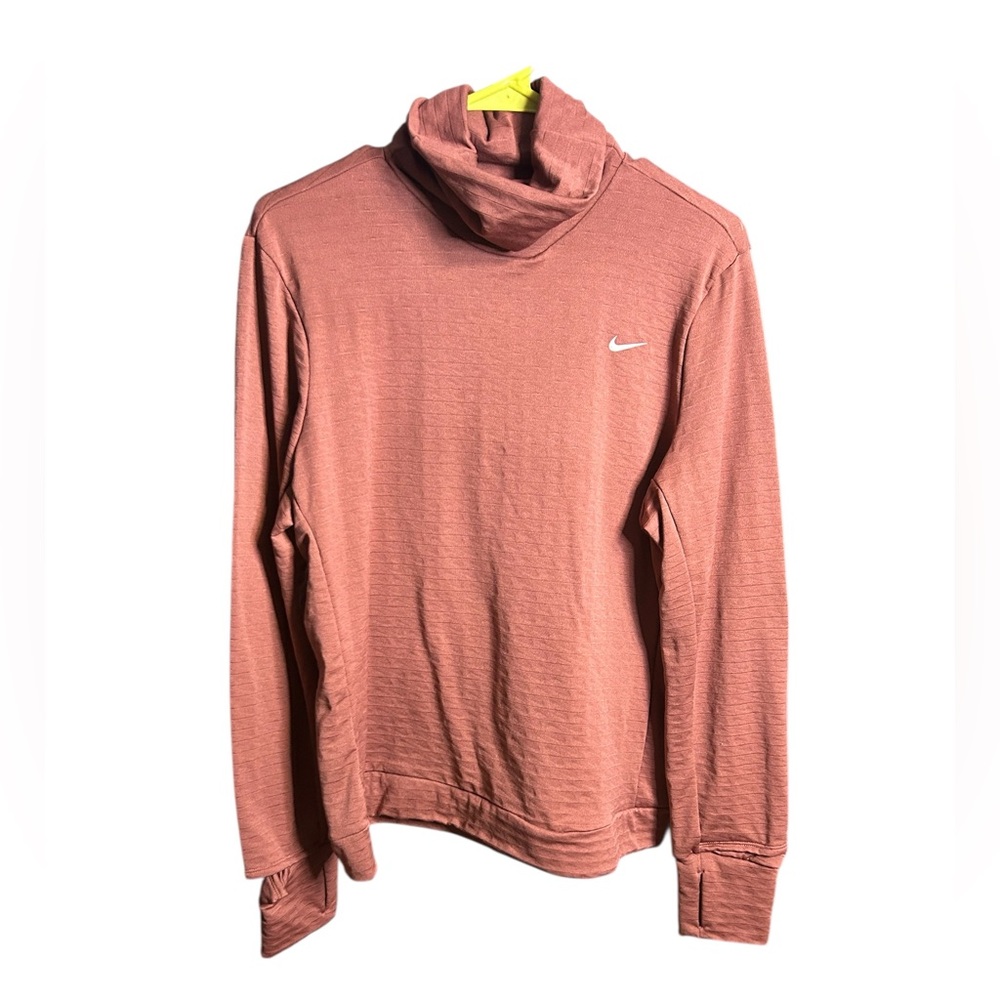 Nike Women's Dust Rose Therma-Fit Long sleeve Top